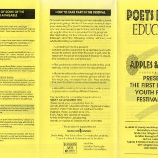 First London Youth Poetry Festival
