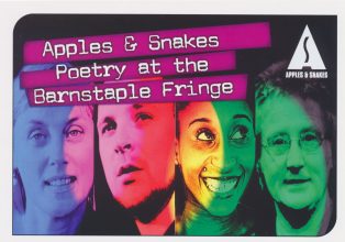 Apples and Snakes Poetry at the Barnstaple Fringe